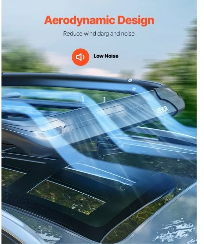 VEVOR Stogo bagažinė, 1216 x 1020 x 142 mm, universali, skirta SUV automobiliams