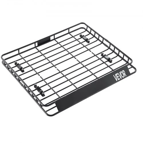 VEVOR Stogo bagažinė cargo carrier, 109,5 x 127 x 10,5 cm, universalus stogo krepšys, 68 kg