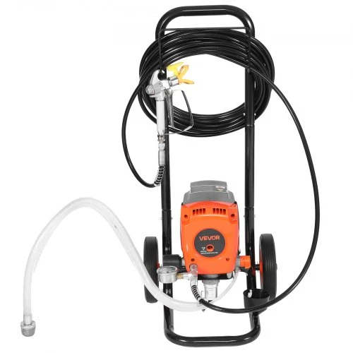 Koduva VEVOR stovinis beorio dažų purkštuvas, 900 W, 3300 PSI, su vežimėliu