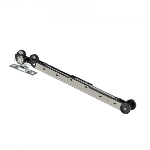 Koduva VEVOR stumdomos durys su matinio stiklo intarpais, 915 x 2035 mm, baltos