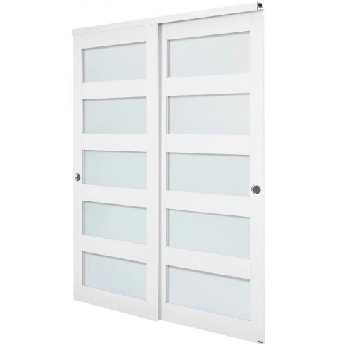 Koduva VEVOR stumdomos spintos durys, 1524 x 2032 mm, baltos