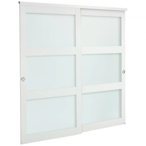 Koduva VEVOR stumdomos spintos durys BL5-72, baltos, 1829 x 2032 mm