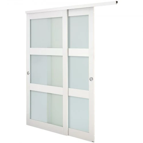 Koduva VEVOR stumdomos spintos durys BL5-72, baltos, 1829 x 2032 mm