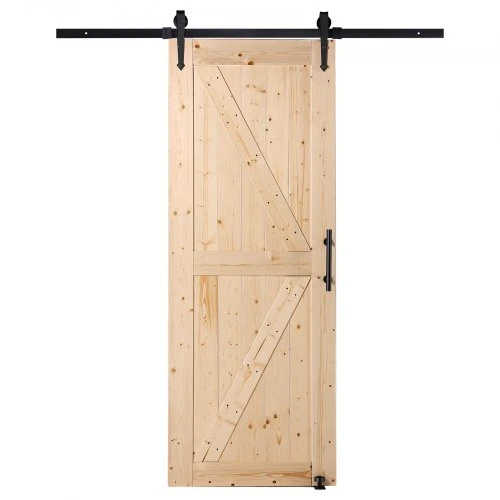 Koduva VEVOR stumdomos tvarto durys, 30 x 84 col., pušies mediena, modelis 30AK