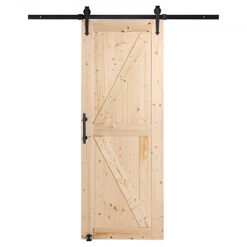 Koduva VEVOR stumdomos tvarto durys, 30 x 84 col., pušies mediena, modelis 30AK