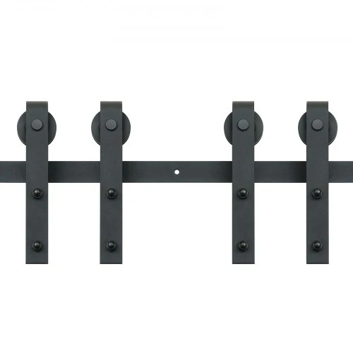 VEVOR Stumdomų varstomų durų furnitūros rinkinys, 243,8 cm, 149,7kg, dviguboms durims