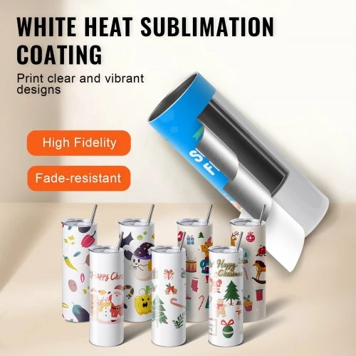 Koduva VEVOR sublimacinės tiesios gertuvės, 50 vnt., 20 oz / 591,5 ml
