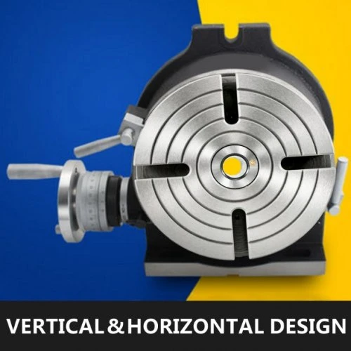Koduva VEVOR sukamasis stalas 20,3 cm vertikalus ir horizontalus HV8, 3MT, su noniuso skaitymu