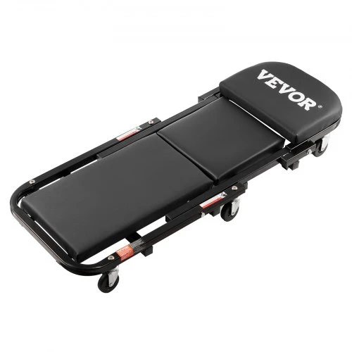 VEVOR Sulankstomas Z formos garažo mechaniko vežimėlis-lengvoji kėdė, 101,6 cm, 204,1kg