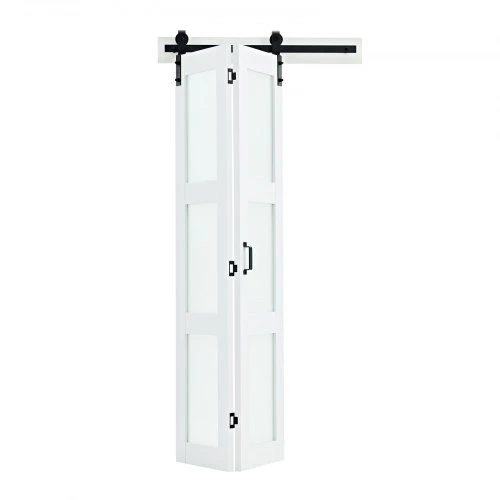 Koduva VEVOR sulankstomos tvarto durys, 914 x 2134 mm, baltos