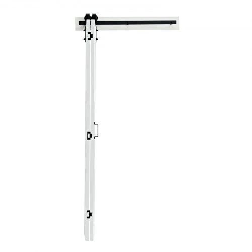 Koduva VEVOR sulankstomos tvarto durys, 914 x 2134 mm, baltos