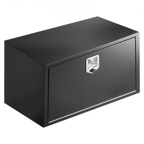 VEVOR Sunkvežimio apatinė įrankių dėžė JL-TB17S-6, plieninė, juoda, 914 x 457 x 457 mm
