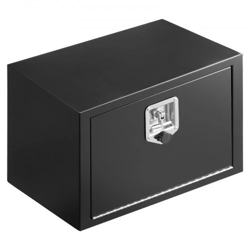 Koduva VEVOR sunkvežimio dugninė įrankių dėžė, šaltai valcuotas plienas, juoda, 61 x 31 x 36 cm
