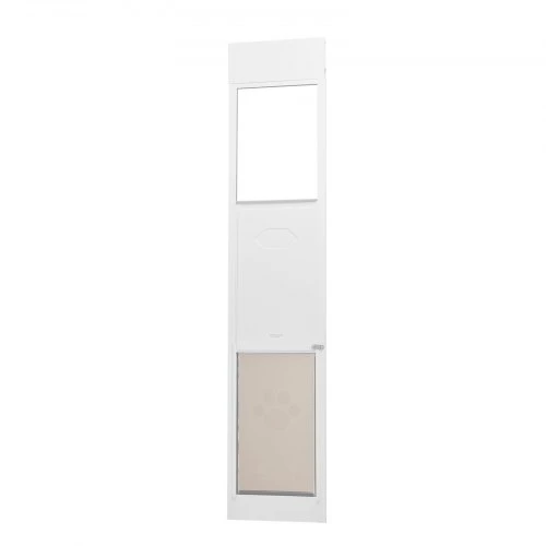 VEVOR Šuns durys stumdomoms stiklo durims, reguliuojamo aukščio 75 7/8"–80 11/16", XL
