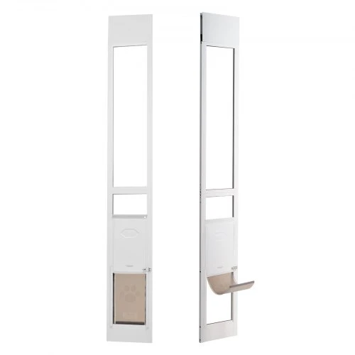 Koduva VEVOR šuns durys stumdomoms stiklo durims, reguliuojamas aukštis 75 7/8"–80 11/16", M