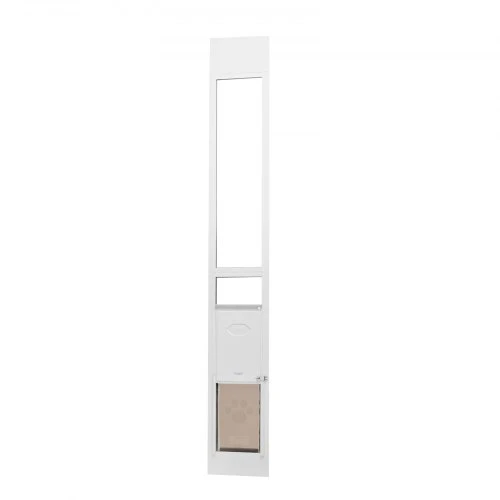Koduva VEVOR šuns durys stumdomoms stiklo durims, reguliuojamas aukštis 75 7/8"–80 11/16", M