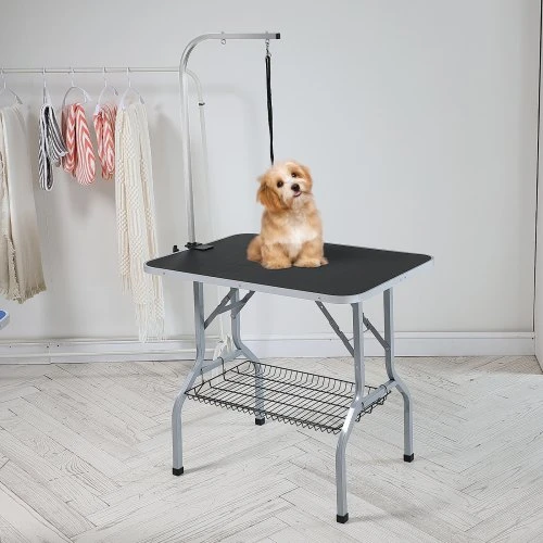 Koduva VEVOR šunų priežiūros stalas su prispaudžiama rankena, 915 x 610 mm, sulankstomas, modelis GT-210S