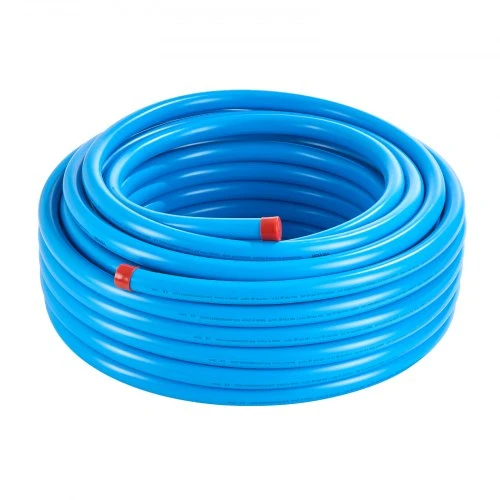VEVOR Suslėgto oro linijos rinkinys, 100FT x 3/4", HDPE ir aliuminio, mėlynas