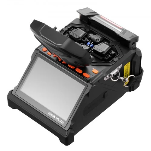 VEVOR Šviesolaidžių suvirinimo aparatas ALK-T8, 6 varikliai, 5" LCD ekranas, 7800 mAh