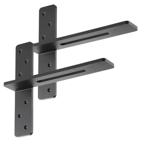 Koduva VEVOR T formos lentynų laikikliai, 2 vnt., 90 kg, 355,6 x 73,5 x 304,8 mm