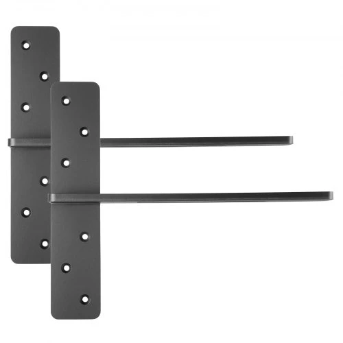 Koduva VEVOR T formos lentynų laikikliai, 2 vnt., 90 kg, 355,6 x 73,5 x 304,8 mm