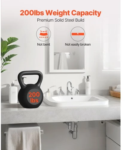 Koduva VEVOR T formos lentynų laikikliai, 2 vnt., 90 kg, 355,6 x 73,5 x 304,8 mm