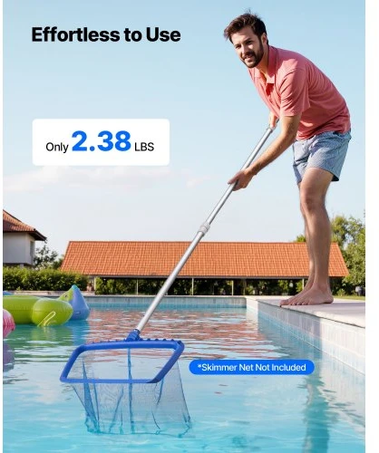 VEVOR Teleskopinis baseino kotas, 1-4,6 m, aliuminio lydinys