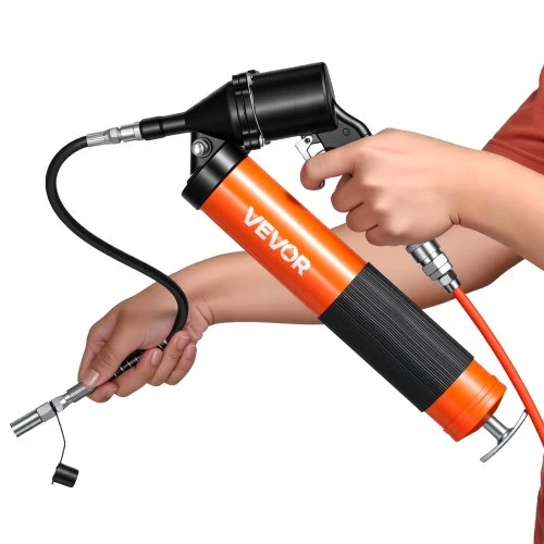 VEVOR Tepimo pistoletas, 6000 PSI, 0,4 L, su 45,7 cm lanksčia žarna, pailginamu standžiu vamzdeliu ir 2 plokščiais antgaliais
