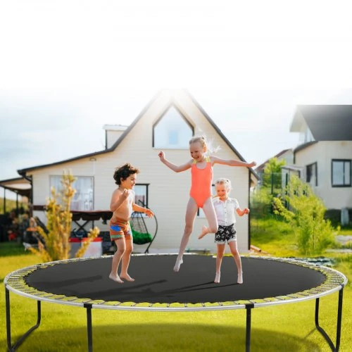 VEVOR Trampolino šokimo kilimėlis 15 ft rėmui, tinka 6,5" spyruoklėms