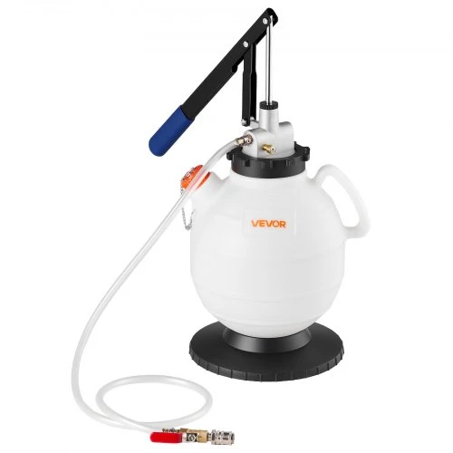 VEVOR Transmisijos alyvos siurblys, 7,5 l, rankinis ATF papildymo rinkinys su 8 adapteriais ir 120 cm žarna