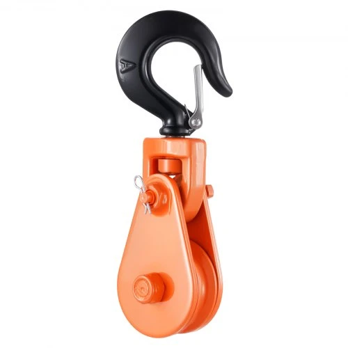 Koduva VEVOR traukimo blokas su pasukamu kabliu, 3" skriemulys, 3/8" lynui