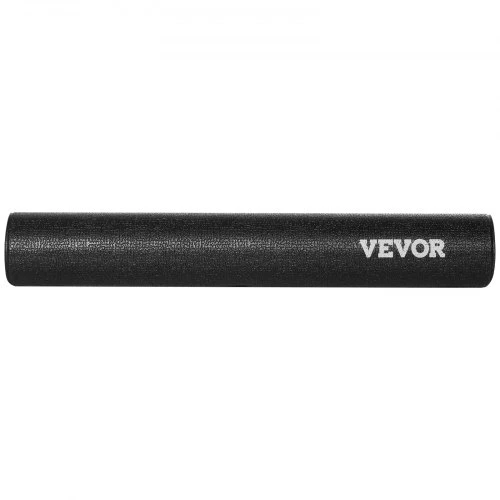 VEVOR Treniruoklių kilimėlis, 600 x 1300 x 4 mm, juodas, PVC