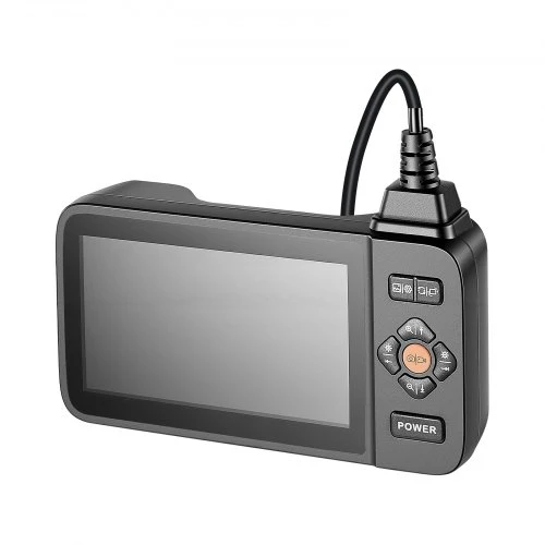 Koduva VEVOR trigubos objektyvo endoskopas su šviesa, 4,5" HD IPS ekranas, 5 m standus kabelis