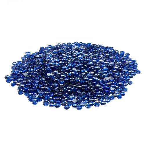 Koduva VEVOR ugnies stiklas, 10 lb / 4,5kg, 3/4 col. / 19,05 mm, kobalto mėlynas