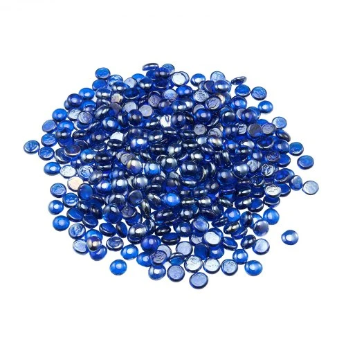 Koduva VEVOR ugnies stiklas, 10 lb / 4,5kg, 3/4 col. / 19,05 mm, kobalto mėlynas
