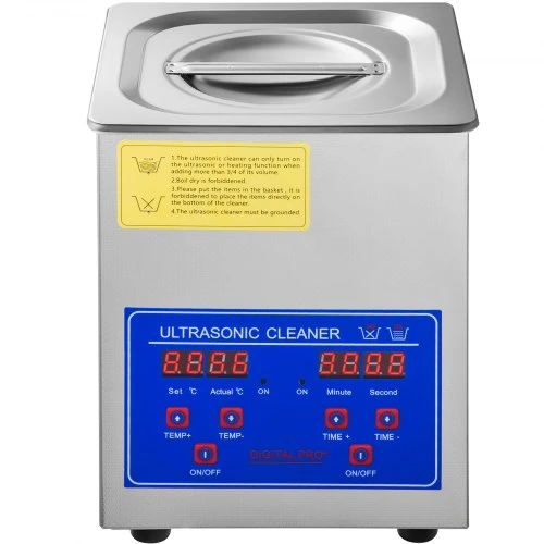 VEVOR Ultragarsinis valiklis, 60 W, 1–1,3 l, nerūdijančio plieno 304