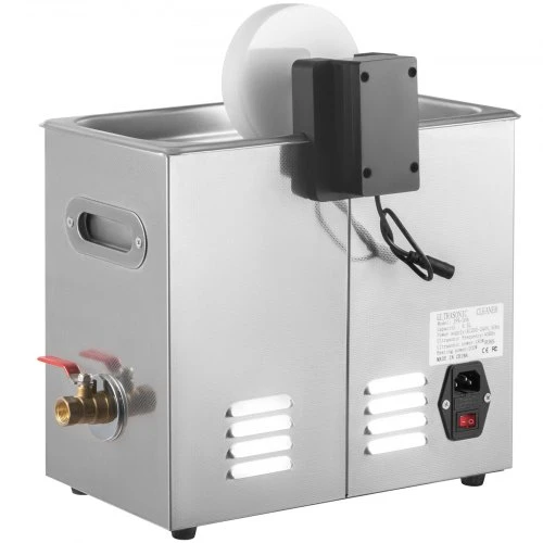 VEVOR Ultragarsinis vinilo plokštelių valiklis, 6 l, 40 kHz, nerūdijantis plienas