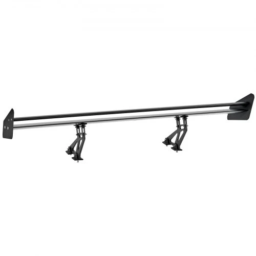 VEVOR Universalus galinis spoileris GT stiliaus automobiliui, reguliuojamas bagažinės sparnas, 135 cm, matinis juodas
