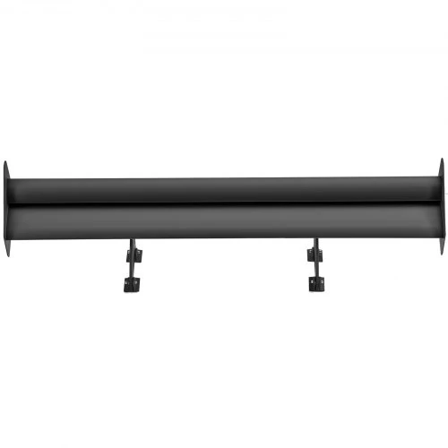 VEVOR Universalus galinis spoileris GT stiliaus automobiliui, reguliuojamas bagažinės sparnas, 135 cm, matinis juodas