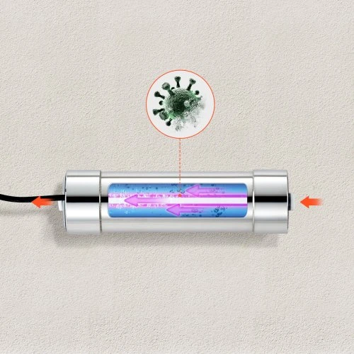 Koduva VEVOR UV vandens valytuvas AGLED-40002, 8W, 220V, 1 GPM, 304 nerūdijantis plienas
