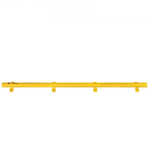 Koduva VEVOR užtvankos barjeras, 7,32 m x 25,4 cm x 15,3 cm, daugkartinio naudojimo PVC vandens nukreipimo vamzdžiai, geltonas