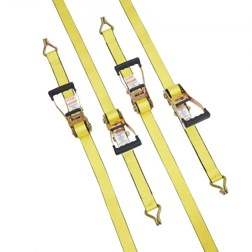 Koduva VEVOR užveržimo diržai su terkšle, 4 vnt., 2" x 27'