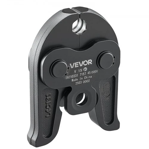VEVOR V15 presavimo žandikaulis, 15 mm V tipo nerūdijančio plieno vamzdžiams
