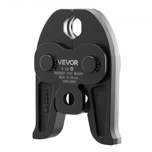 VEVOR V22 presavimo žandikaulis, 22 mm V tipo nerūdijančio plieno vamzdžiams