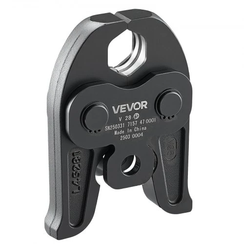 VEVOR V28 presavimo žandikaulis 28 mm, skirtas V tipo nerūdijančio plieno vamzdžiams, suderinamas su 32NK presavimo įrankiais