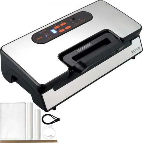 VEVOR Vakuuminis pakavimo aparatas VS5164, nerūdijantis plienas, 130 W
