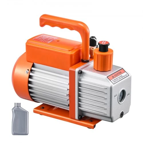 Koduva VEVOR vakuuminis siurblys, 100 l/min (3,5 CFM), vienos pakopos rotacinis meninis siurblys