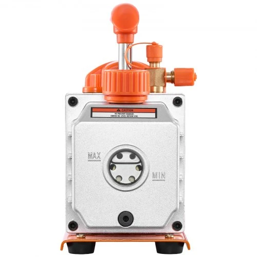 Koduva VEVOR vakuuminis siurblys, 3,5 CFM (99 L/min), vienos pakopos HVAC rotacinis mentinis, R134a/R22/R410a, 1/4 AG