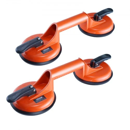 Koduva VEVOR vakuuminis siurbtukas stiklui, 11,9 cm, 2 vnt., 150 kg keliamoji galia