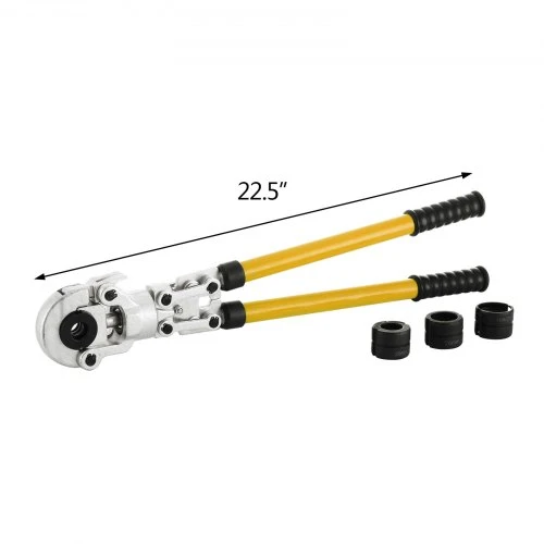 VEVOR Vamzdžių presavimo replės, rankinis rinkinys PEX vamzdžiams, Ø16–32 mm, 6 dalių